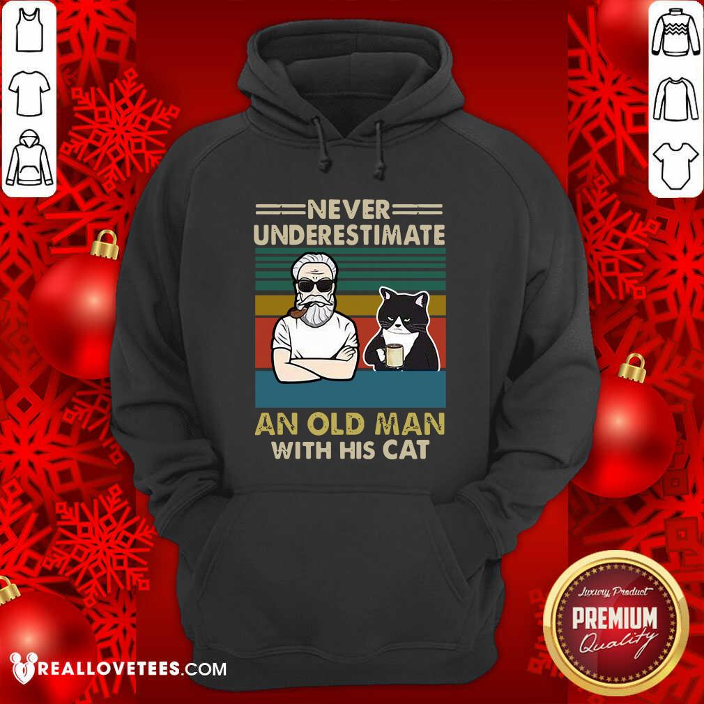 Beautiful Never Underestimate An Old Man With His Cats Personalized Shirt - Image 4