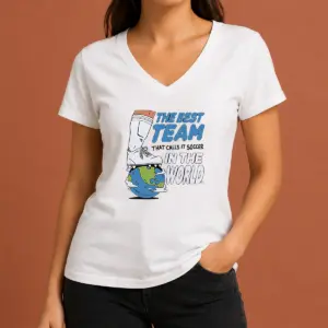 Alternative view of Pretty The Best Team That Calls It Soccer In The World Shirt