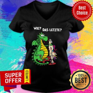 Alternative view of Dragon Eat Unicorn We Das Letzte Shirt
