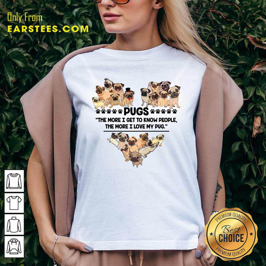 Heart I Love Pugs Shirt - Image 5