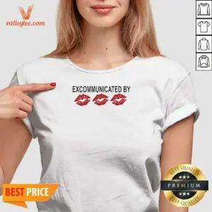 Alternative view of Top Excommunicated By Lips Shirt