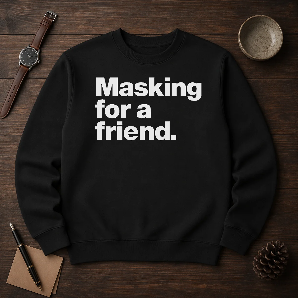 Pretty Masking For A Friend Shirt - Image 7