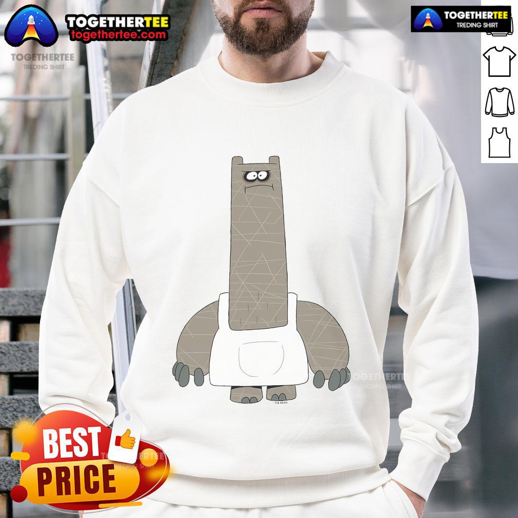 Official Chowder Shnitzel Angry Pose T-Shirt - Image 5