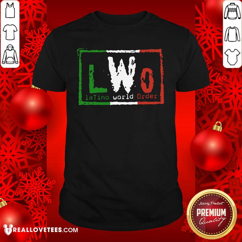 Funny Eddie Guerrero LWO Lation World Order Shirt