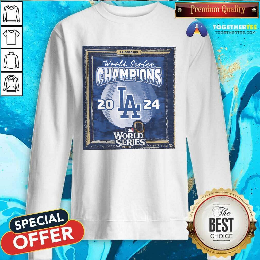 Nice Los Angeles Dodgers 2024 World Series Champions T-Shirt - Image 3