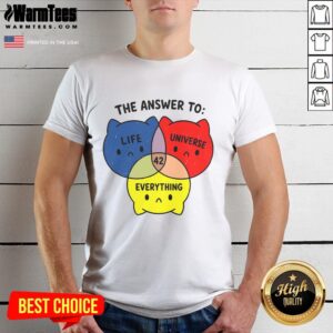 Official The Answer To Everything 42 T-Shirt