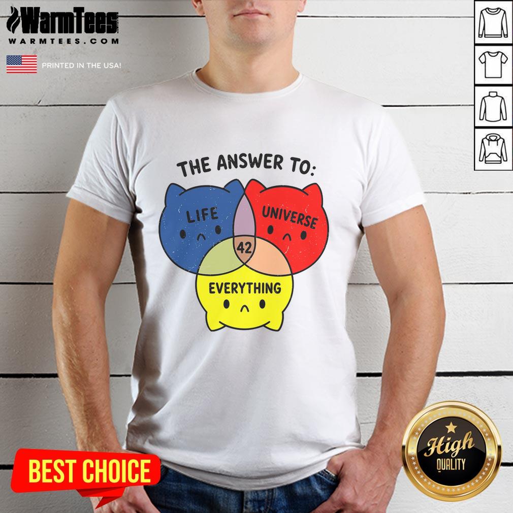 Official The Answer To Everything 42 T-Shirt