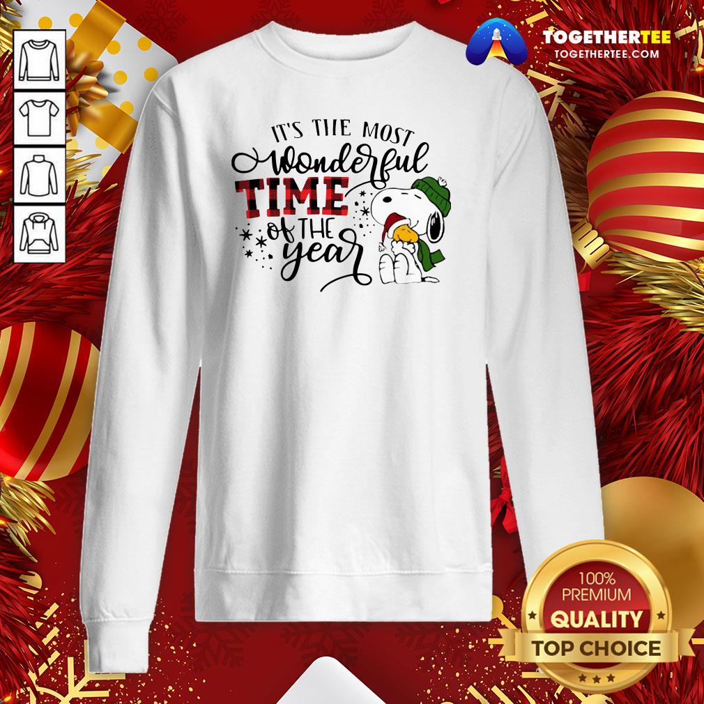 Nice It’s The Most Wonderful Time Of The Year Snoopy Shirt - Image 4