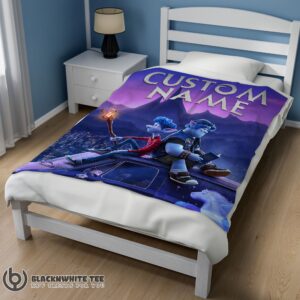 Alternative view of Cute Perfect Disney Pixar Onward Poster Blanket Fleece Customized Blanket