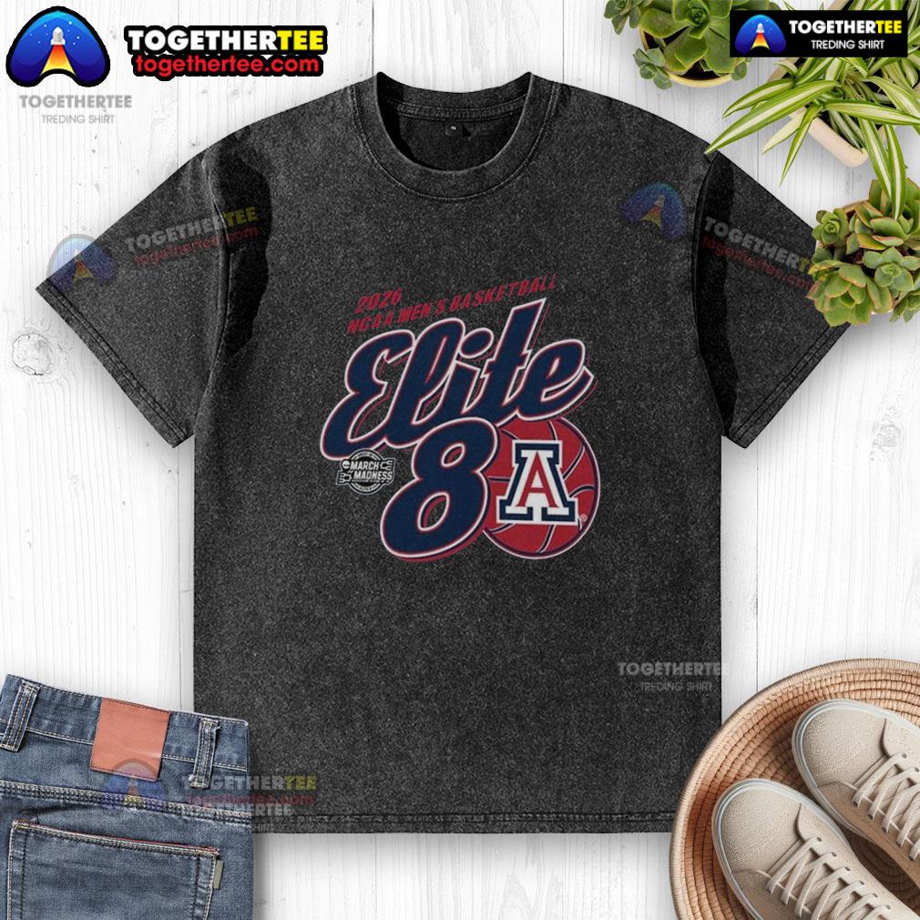 Good Arizona Wildcats Men's Basketball Elite 8 March Madness T-Shirt - Image 6