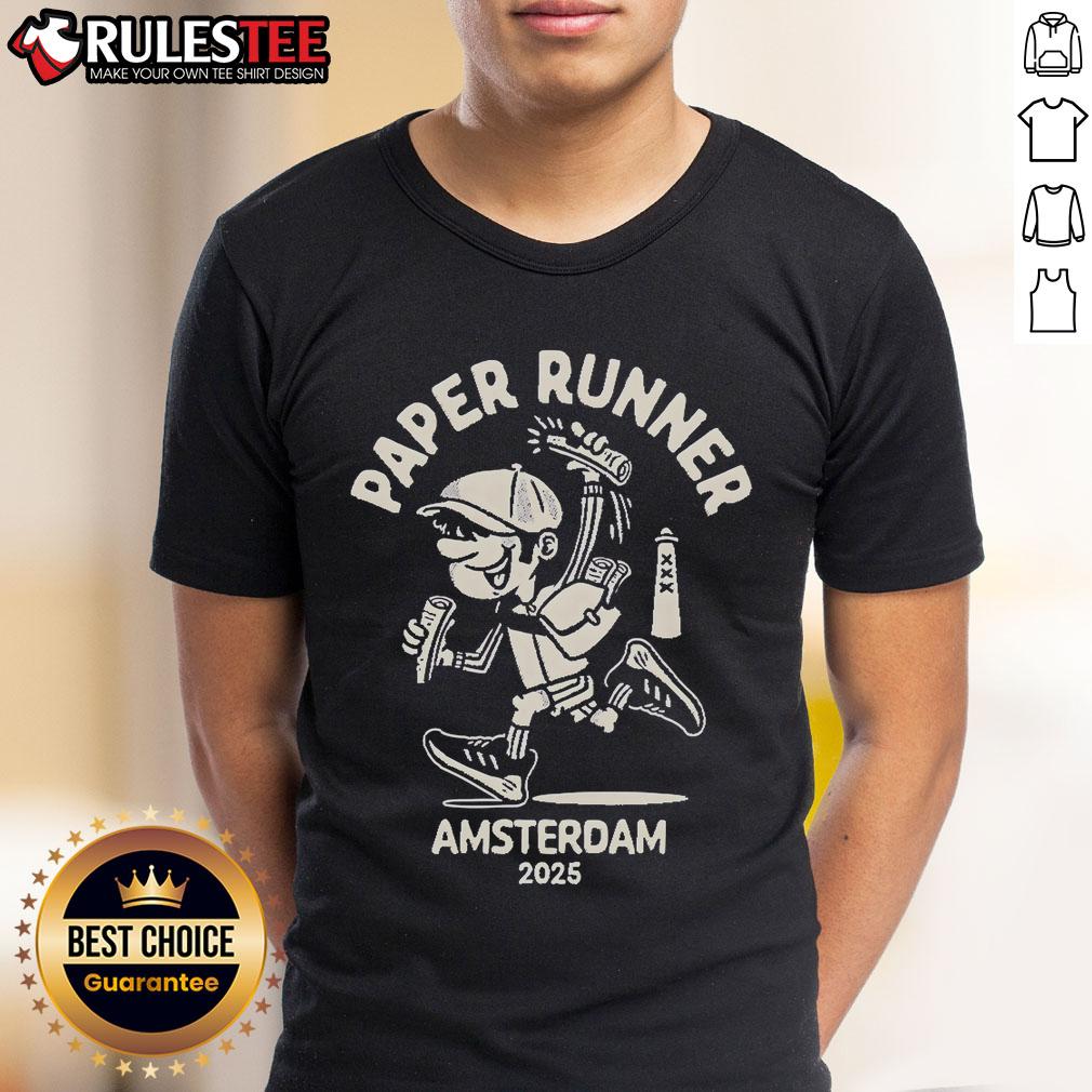 Cute Paper Runner Amsterdam 2025 T-Shirt