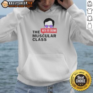 Alternative view of Awesome The Muscular Class With RM Brown T-Shirt