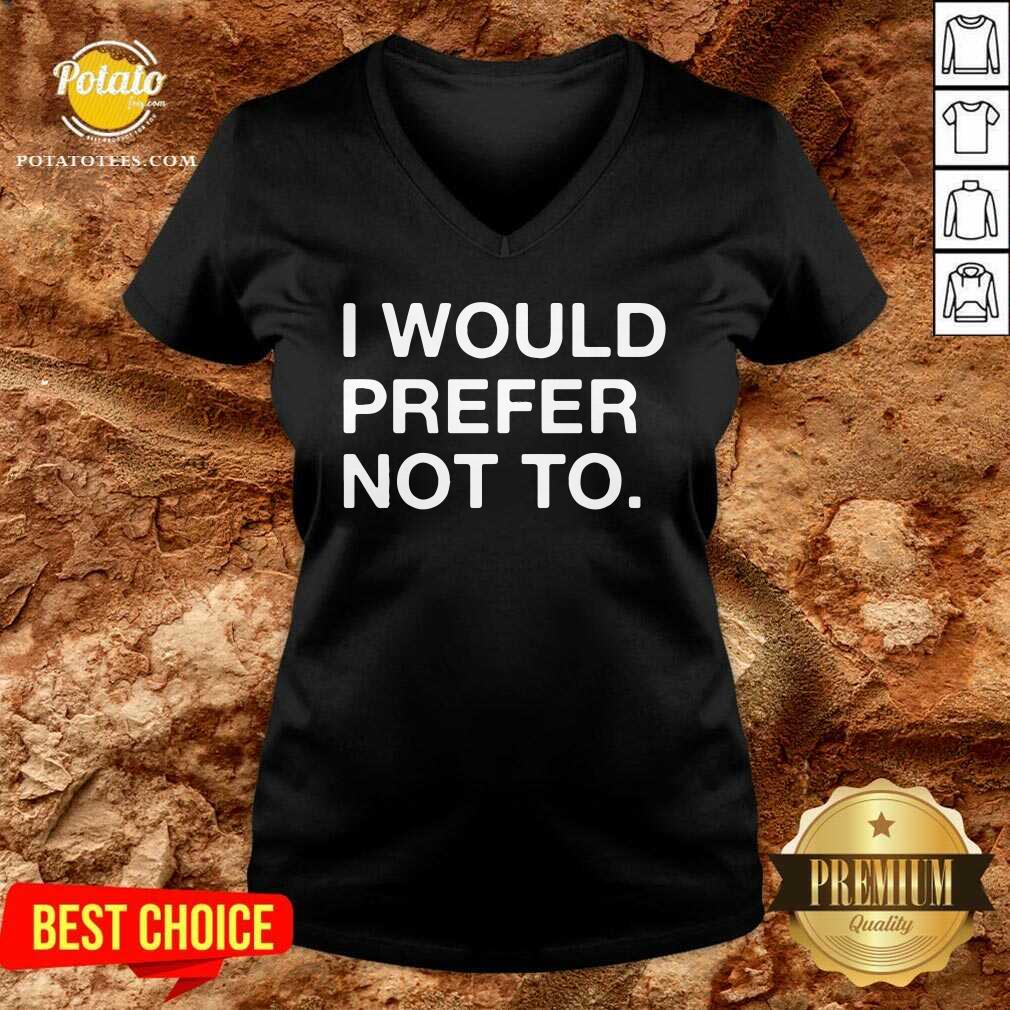 I Would Prefer Not To Shirt - Image 2