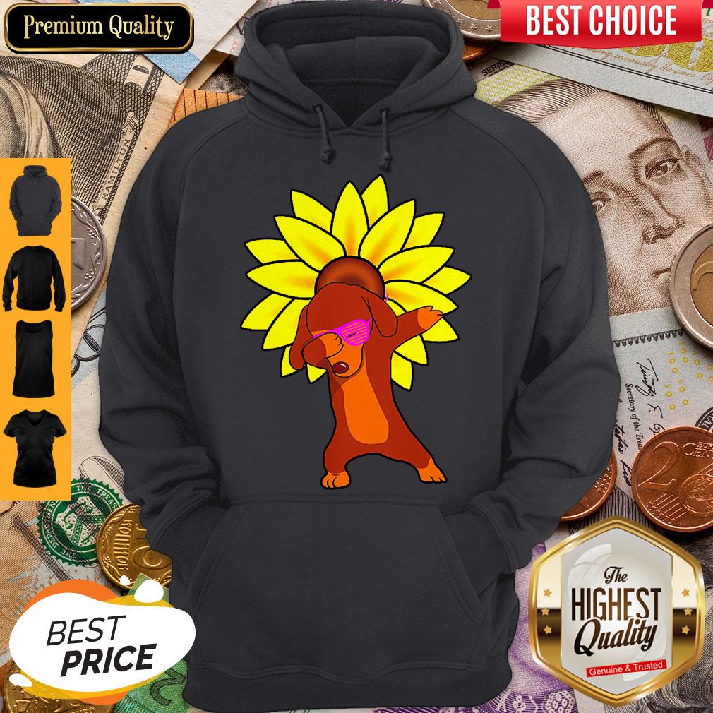 Awesome Dachshund Sun Flower Shirt - Image 2