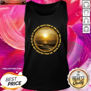 Alternative view of Pretty Ocean Sunrise Pawleys Island With Psalms 11824 Shirt