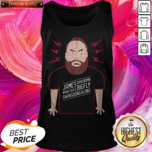 Alternative view of Good Justin Mason Wearing A James Bigfly Shirt