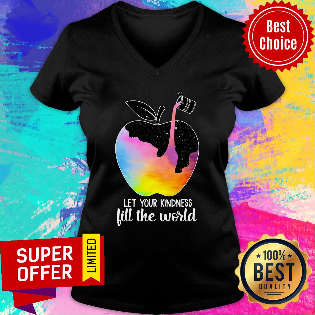 Paint Applt Let Your Kindness Fill The World Shirt - Image 2