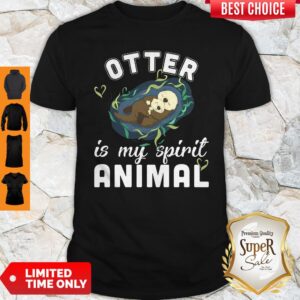 Premium Pocket Otter Is My Spirit Animal Shirt