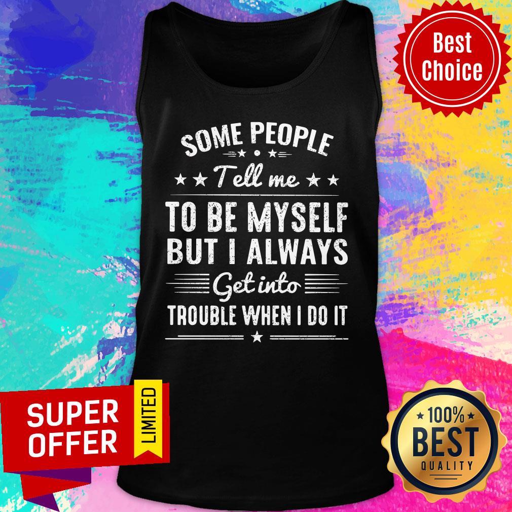 There's A Good Change The Thoughts In My Head Don't Say I Didn't Warn You Shirt - Image 3