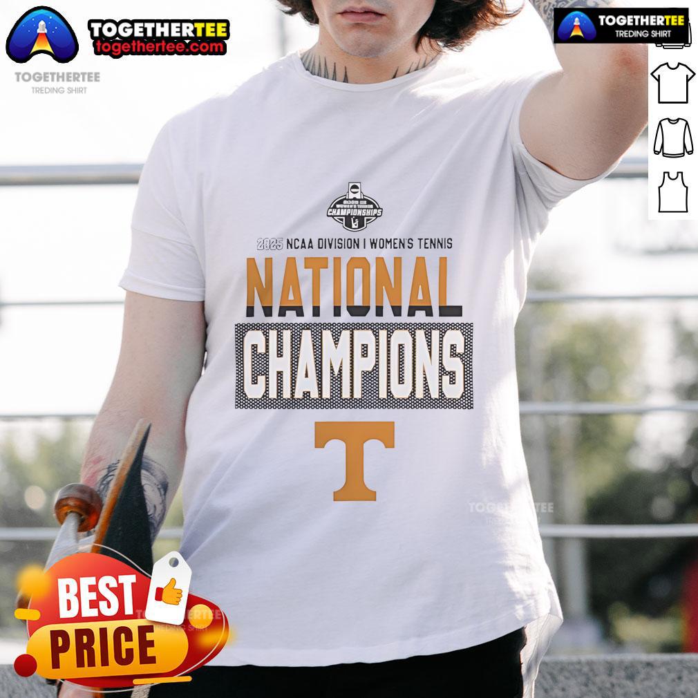 Official Tennessee Volunteers 2025 NCAA DI Women's Tennis National Champions T-Shirt