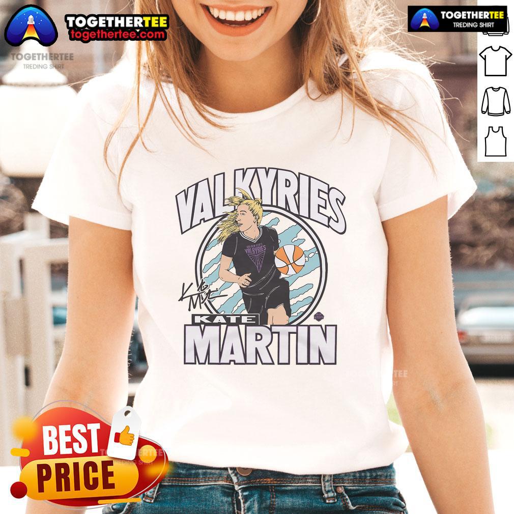Official Valkyries Kate Martin Signature T-Shirt - Image 3