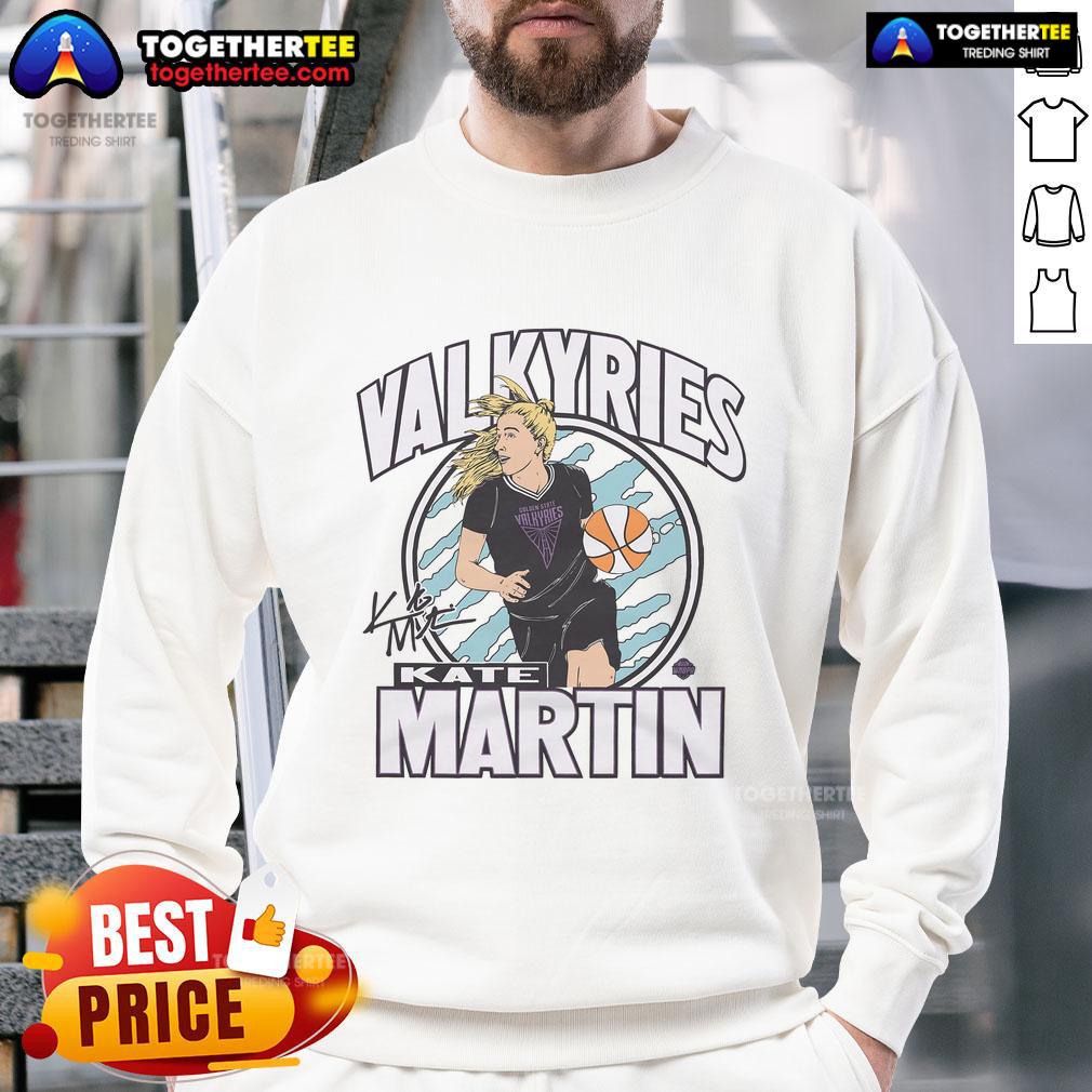 Official Valkyries Kate Martin Signature T-Shirt - Image 5