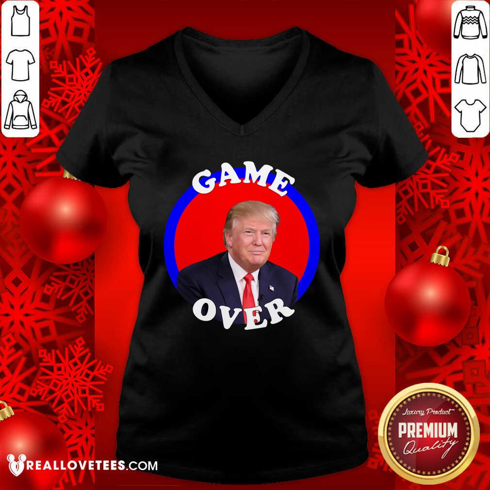 Hot Game Over Donald Trump President Election Shirt - Image 5