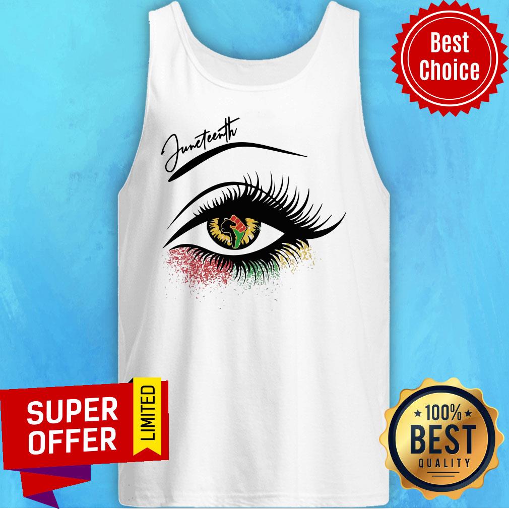 Nice Bright Eyes Juneteenth Is My Independence Day Shirt - Image 5