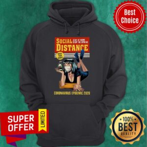 Alternative view of Nice Social Distance Stay At Home Stop The Spread Coronavirus Epidemic 2020 Shirt
