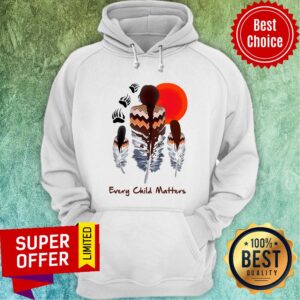 Alternative view of Every Child Matters Mom And Daughters Feather Shirt