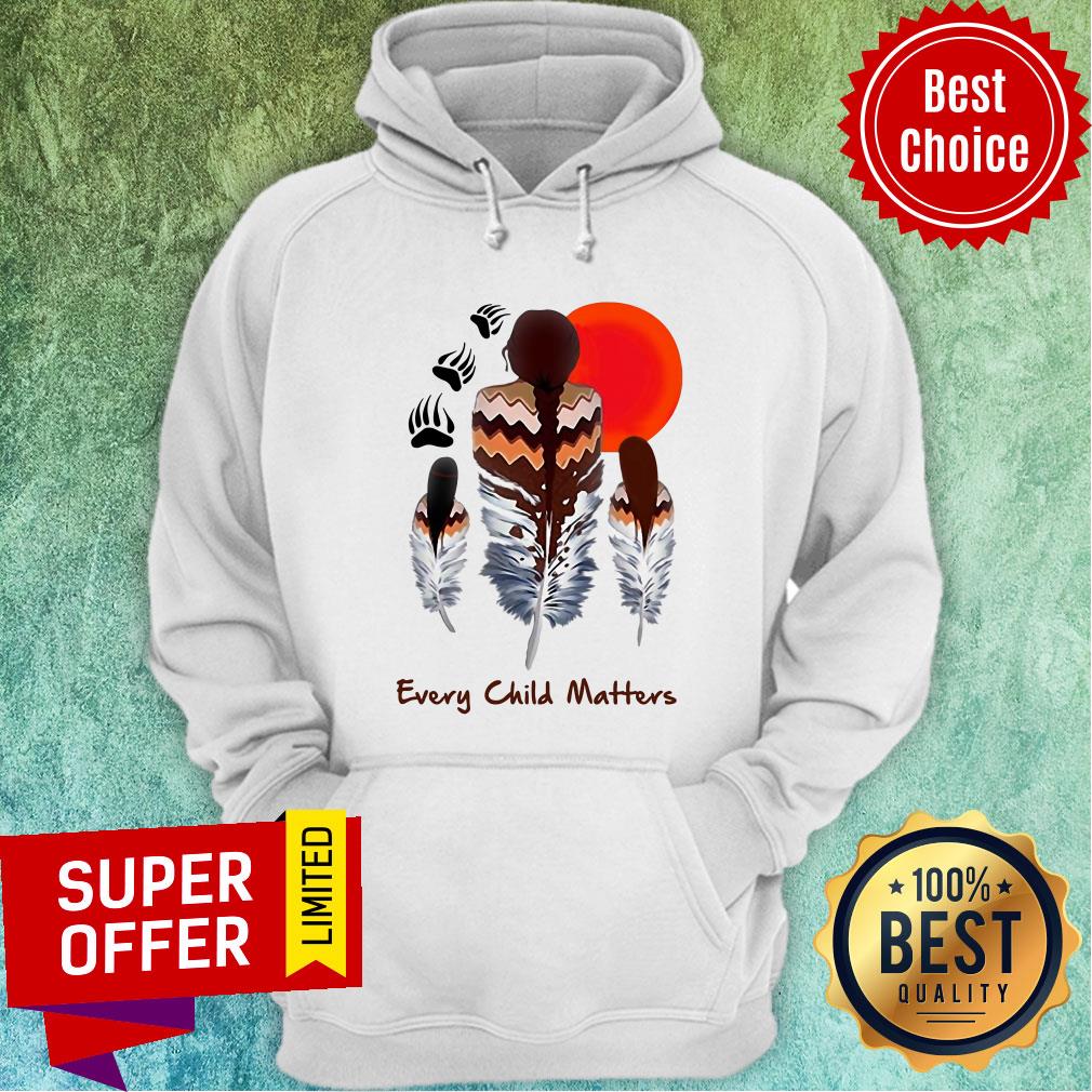 Every Child Matters Mom And Daughters Feather Shirt - Image 2