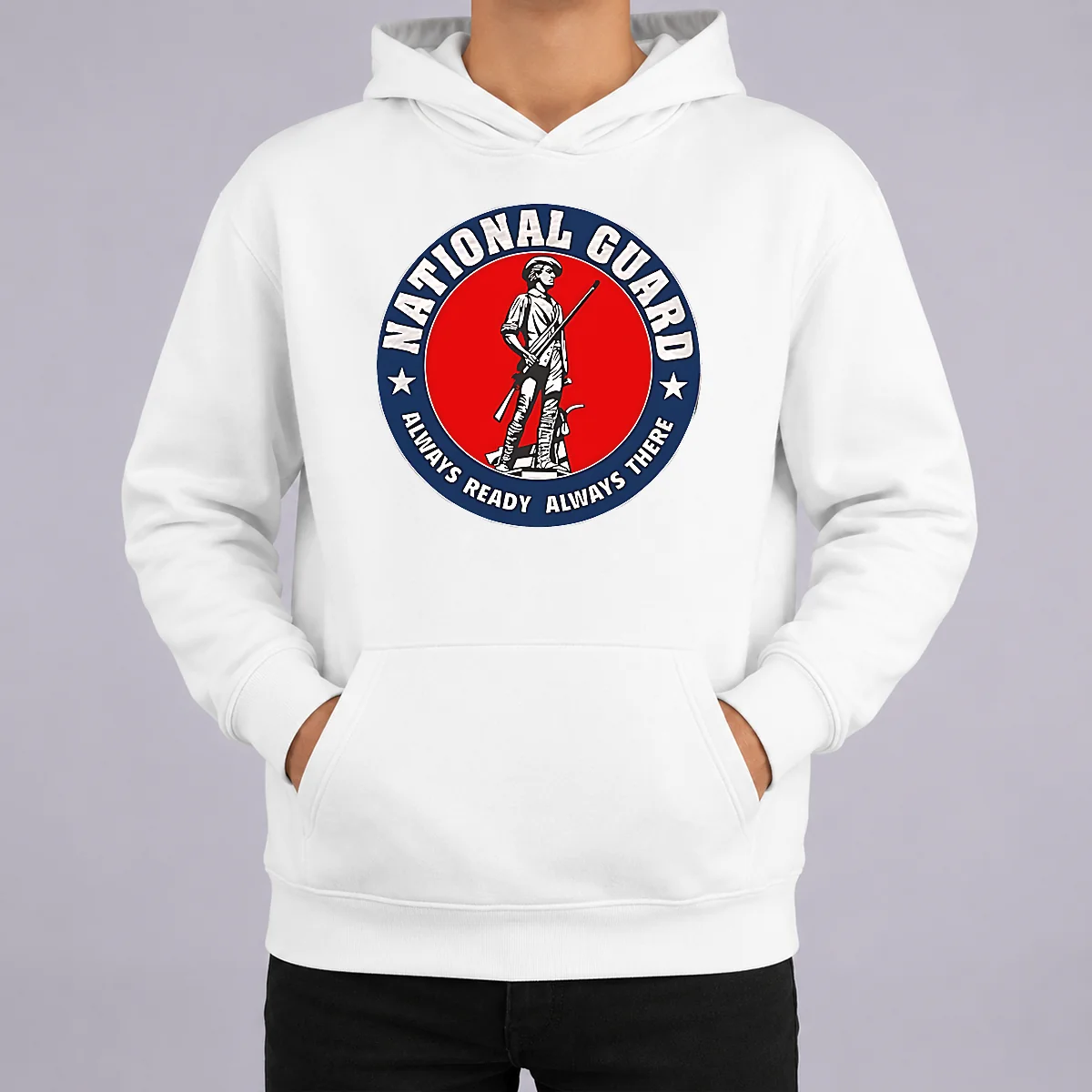 Hot Funny National Guard Always Ready Always There Shirt - Image 5
