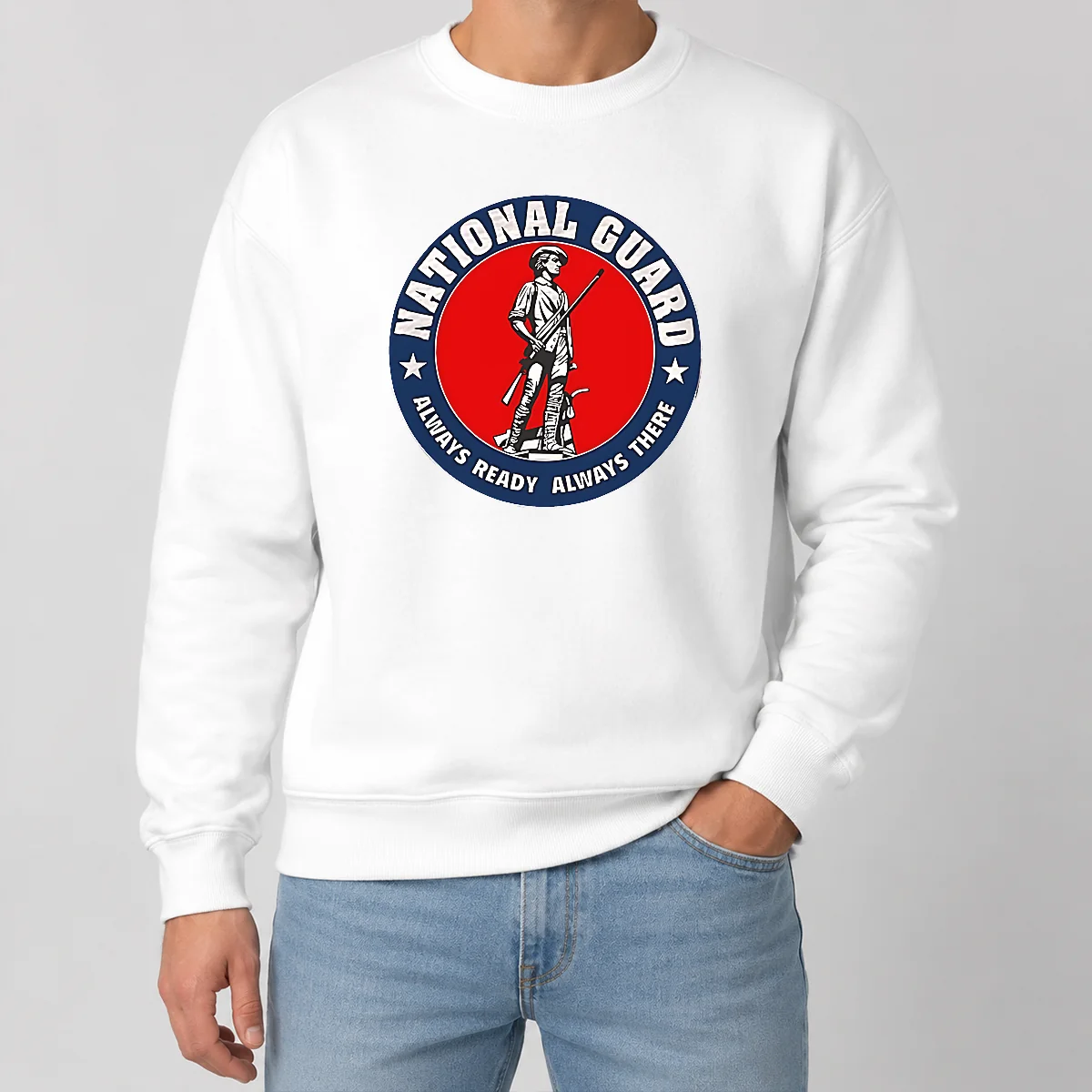 Hot Funny National Guard Always Ready Always There Shirt - Image 7