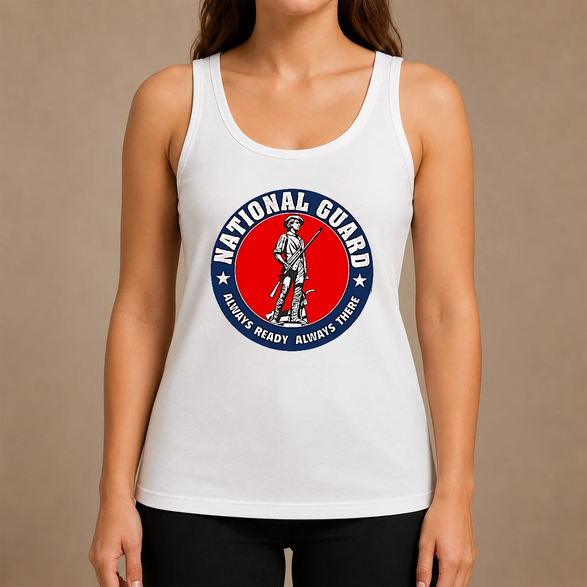 Hot Funny National Guard Always Ready Always There Shirt - Image 3