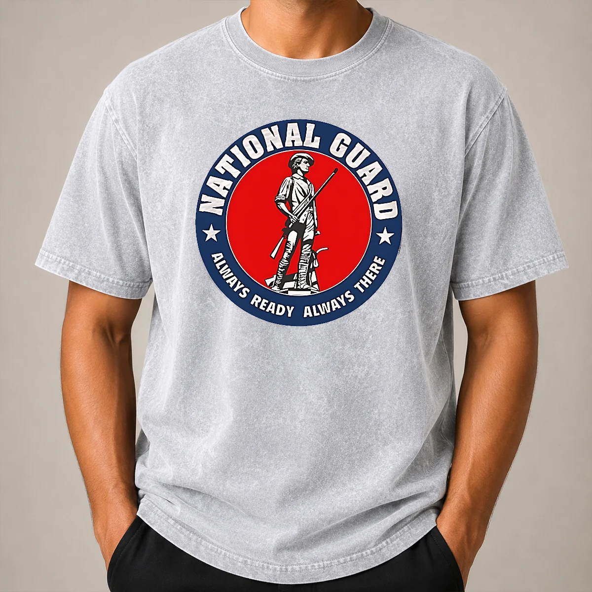 Hot Funny National Guard Always Ready Always There Shirt - Image 8