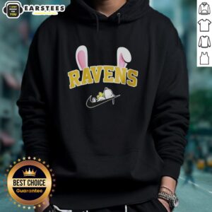 Alternative view of Awesome Baltimore Ravens X Snoopy Happy Easter T-Shirt