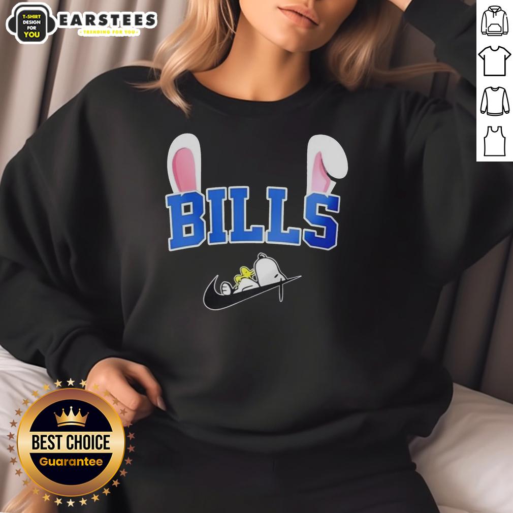 Awesome Buffalo Bills X Snoopy Happy Easter T-Shirt - Image 5