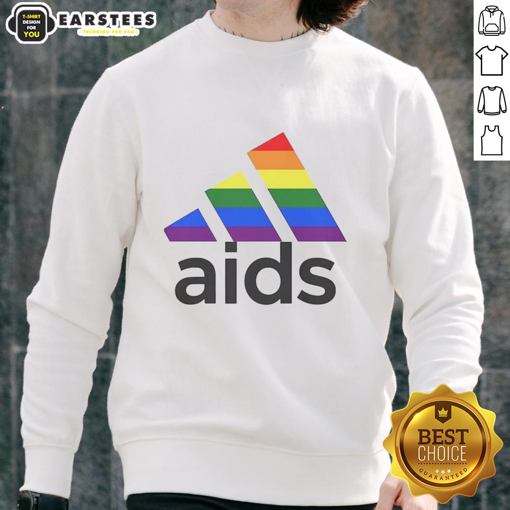 Top Aids LGBT Logo T-Shirt - Image 5