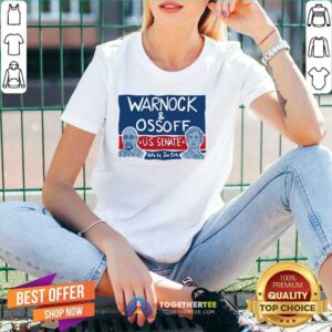 Alternative view of Beautiful Warnock Ossoff For Senate Shirt