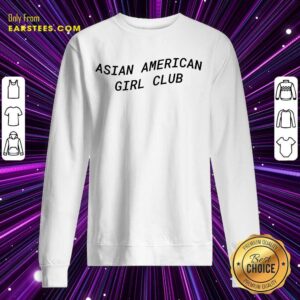 Alternative view of Good Asian American Girl Club Excited Shirt