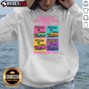 Alternative view of Awesome 2025 Woodward Ave M1 Car Cruise Pop Art T-Shirt