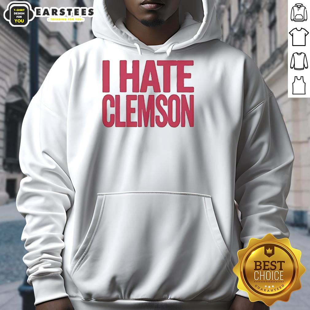 Nice Greg Clark I Hate Clemson T-Shirt - Image 2
