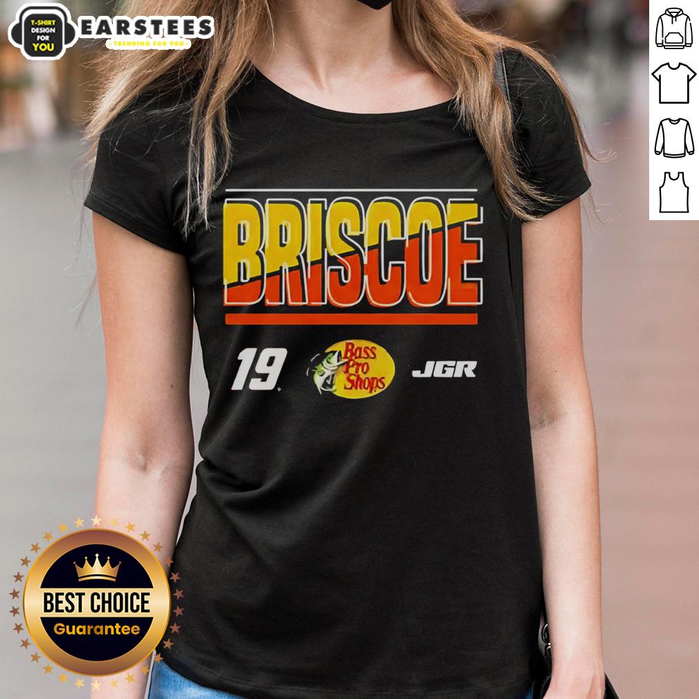 Awesome Chase Briscoe 2025 Bass Pro Name And Number 19 T-Shirt - Image 3