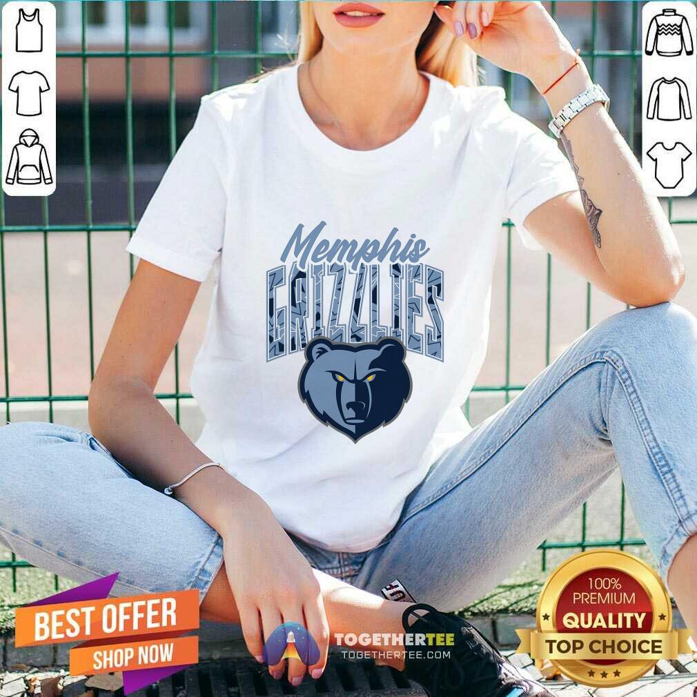 Nice Memphis Grizzlies Navy Tri-Ball T-Shirt - Image 3