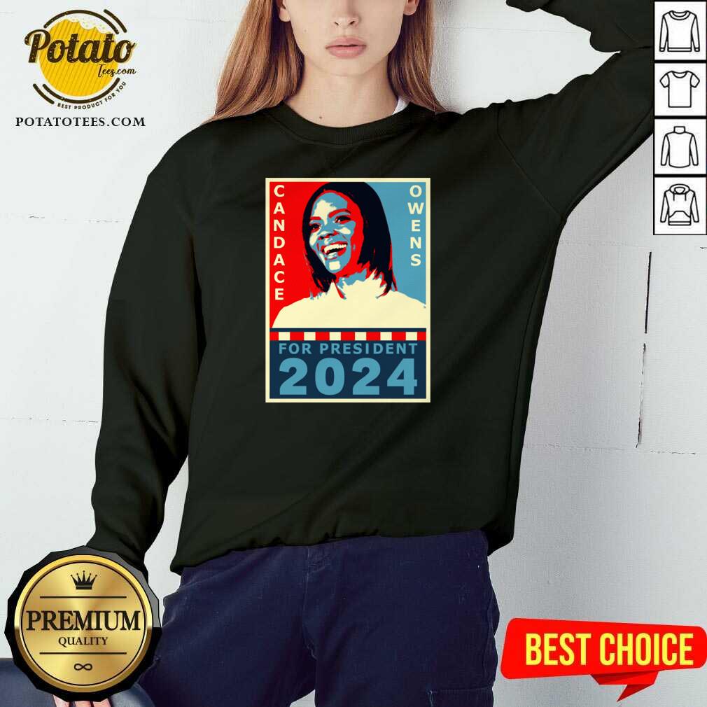 Nice Candace Owens For President 2024 Shirt - Image 5