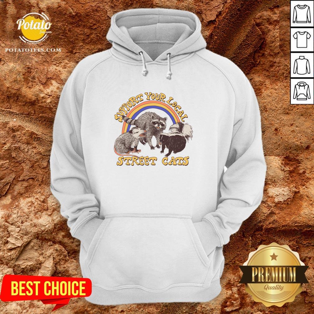 Official Support Your Local Street Cats Shirt - Image 5