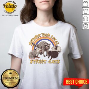 Alternative view of Official Support Your Local Street Cats Shirt