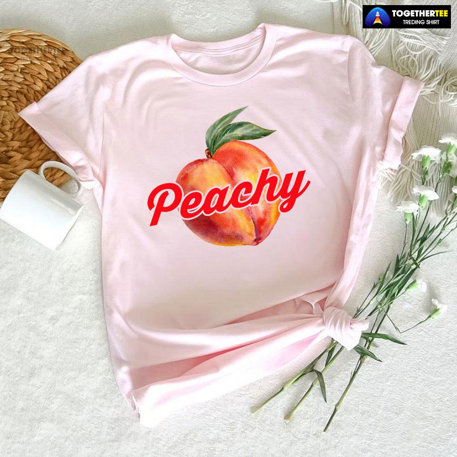 Peachy Funny Peach T-Shirt