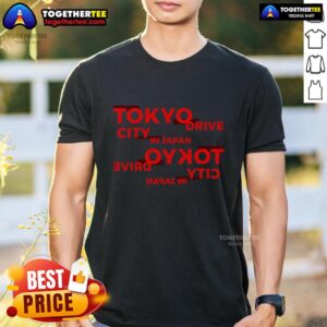 Premium Tokyo City Drive In Japan Typography T-Shirt