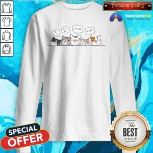 Alternative view of Lesbian Flag Pride Cat LGBT Shirt